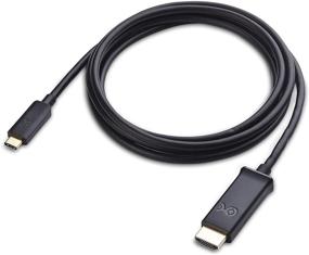 img 3 attached to 🔌 Cable Matters USB C to HDMI Cable 6 ft - 4K 60Hz Thunderbolt 4/USB4/Thunderbolt 3 Compatible for MacBook Pro, Dell XPS 13, Surface Pro, and More