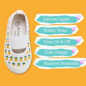 img 1 attached to 👧 Stylish Toddler Girl Shoes - Girls' Flats Collection