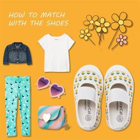 img 3 attached to 👧 Stylish Toddler Girl Shoes - Girls' Flats Collection