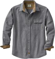stay cozy in style with legendary whitetails men's buck camp flannel shirt логотип