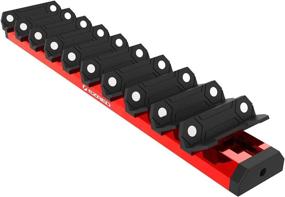 img 4 attached to Organize Your Wrenches With EZRED WR10-RD Magnetic Wrench Holders & Bottom!