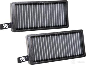 img 4 attached to 🚗 K&N Cabin Air Filter: Premium, Washable, Enhance Airflow - Replacement for Select 2014-2018 BMW/MINI COOPER (i3, i3s, X1, X2, Clubman, Countryman), VF2060