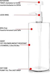 img 3 attached to 🔒 Leak-Proof Cylinder Lockdown Pumps, Tools, and Accessories by Youngever Bottles