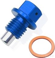 🔧 taiss magnetic drain plug (blue), m14x1.5 oil sump drain nut drain bolt for efficient vehicle maintenance logo