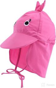 img 4 attached to Cuddle Club Baby Sunhat SunhatSharkS Kids' Home Store ~ Kids' Flatware