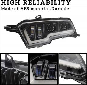 img 2 attached to 2PCS LED Headlights Assembly For Polaris Sportsman, SAUTVS LED Head Lights Front Lamps With High-Low Beams DRL Turn Signal Light For Polaris Sportsman XP 1000 SP 850 570 450 2017-2022 Accessories