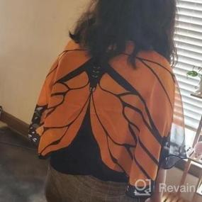 img 5 attached to Превратитесь в прекрасную бабочку с набором крыльев и антенн GRACIN Halloween