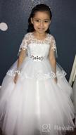 img 1 attached to 👗 White Girls' Clothing for Communion: First Communion Dresses – The Perfect Choice review by Julio Diaz