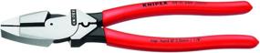 img 4 attached to Knipex 09 11 240 SBA: Superior 9.5-Inch Lineman's 🔧 Pliers with Fish Tape Puller and Crimper - Ultimate Leverage Toolkit