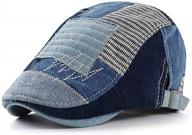 stylish and practical women's denim bucket sun hat - aodrusa fisherman cap with unique patch design logo