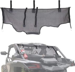 img 2 attached to UTV Can-Am Maverick X3 & X3 Max 2017-2020 Rear Windshield Mesh Window Net Shade Cover (2 Seat)