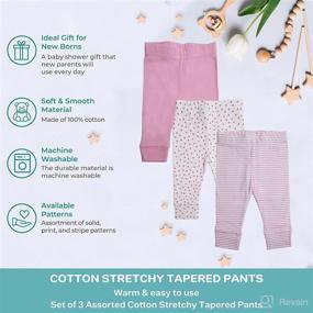 img 2 attached to Spasilk Cotton Stretchy Tapered Months Apparel & Accessories Baby Girls ~ Clothing