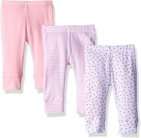 img 4 attached to Spasilk Cotton Stretchy Tapered Months Apparel & Accessories Baby Girls ~ Clothing