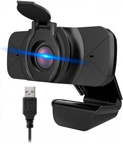 img 4 attached to 1080P Webcam W/ Microphone & Wide Angle Lens - NZACE USB Camera For Superior Low Light PC Streaming