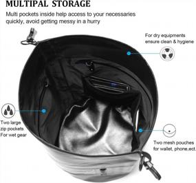 img 3 attached to Stay Dry On Your Adventures With TAIBID Waterproof Dry Bags - Perfect For Boating, Kayaking, And Hiking!