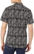 men's printed poplin shirt with standard fit and short sleeves by goodthreads logo