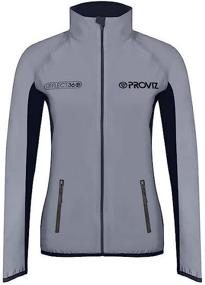 img 1 attached to 🏃 Enhance Visibility and Safety with Proviz Women's Reflect360 Running Jacket