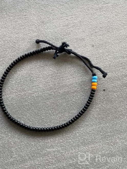 img 1 attached to Adjustable Handmade African Boys' Jewelry Bracelet review by Michael Bryan