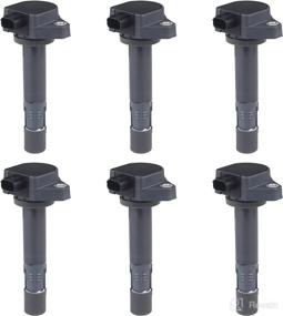 img 4 attached to High-Quality Replacement Ignition Coils for Acura MDX, RDX, RL, TL, ZDX, TSX, Honda Pilot, Ridgeline - Set of 6 Coils