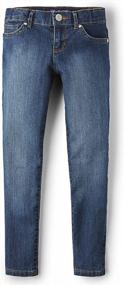 img 4 attached to Find Style And Comfort For Your Little Fashionista With The Children'S Place Super Skinny Jeans For Girls