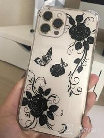 img 7 attached to Protective Cover For Samsung Galaxy S21 - Shockproof Hard PC+TPU Bumper Case With White Floral Design For Women And Girls - Clear Crystal Yellow-Resistant Cutebe Cute Series, 2021 Release