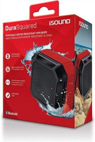 img 2 attached to Water-Resistant Wireless Speaker - ISound Dura Squared (ISOUND-6946)