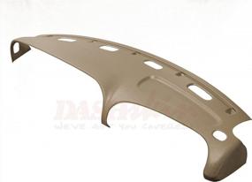 img 2 attached to DashSkin USA Molded Dash Cover Compatible With 98-01 Dodge Ram In Camel - Made In America
