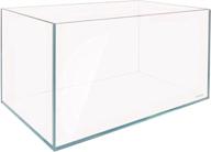 🐠 allcolor ultra clear rimless aquarium tank: top choice for low iron glass with 15gal capacity logo