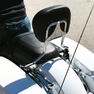detachables motorcycles powersports passenger backrest logo