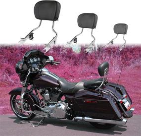 img 2 attached to Detachables Motorcycles Powersports Passenger Backrest