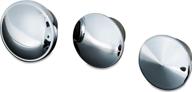 🏍️ kuryakyn 8669 chrome vented fuel tank/gas cap for harley-davidson motorcycles (1996-2019) логотип