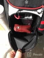 img 1 attached to Ultimate Golfing Convenience: Lightweight 14 Divider Golf Cart Bag With Cooler Pouch, Dust Cover & Backpack Strap! review by Jason Rosekrans