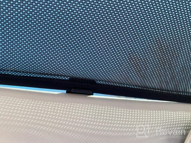 img 1 attached to Protect Your Tesla Model 3 With Jaronx Glass Roof Sunshade And UV/Heat Insulation Film Set - Ultimate Sunroof Protection! review by Josh Clifton