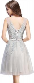 img 3 attached to Stylish And Elegant Tulle Lace Applique Dresses For Junior'S Formal Occasions By Babyonlinedress