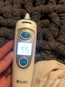 img 5 attached to Fast & Accurate Digital Ear Thermometer For Adults, Kids & Babies - IProven DMT-511 [Forehead & Ear Mode, LED Display, Fever Alarm And 35 Memory Slots]