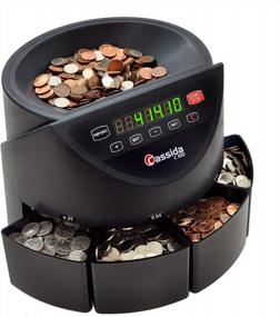 img 2 attached to High-Speed Electronic Coin Sorter And Counter - Counts 1¢, 5¢, 10¢, And 25¢ Coins At 250 Coins/Minute - Designed For 110 VAC