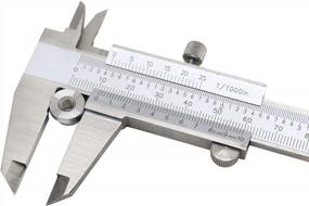 img 1 attached to 6 Inch/150Mm Stainless Steel Vernier Caliper Measuring Tool - High Precision And Durability For Accurate Measurements