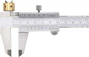 img 2 attached to 6 Inch/150Mm Stainless Steel Vernier Caliper Measuring Tool - High Precision And Durability For Accurate Measurements