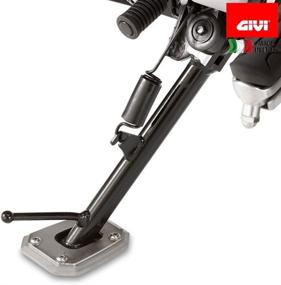 img 1 attached to 🚀 GIVI ES1111 Kickstand Footprint Enlarger for Honda CB500X, NC700X & NC700X/NC750X: Enhanced Stability & Safety Under Any Surface!