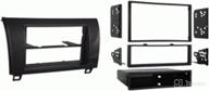 🚗 enhance your 2010-up toyota tundra: metra 99-8220chg single/double din dash installation kit (high gloss charcoal) логотип