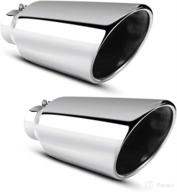 apeixoto 3 inch inlet exhaust tip 3&#34 logo