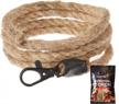 never get stranded: prepared4x fire starter rope - an essential waterproof, wax-infused hemp tinder wick refill for your emergency kit and survival tools logo