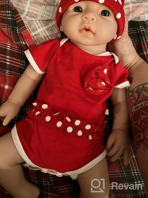 img 1 attached to Realistic 19-Inch Platinum Silicone Reborn Baby Boy Doll: Lifelike Newborn That'S Not Vinyl review by Troy Kocur