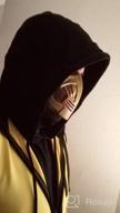 img 1 attached to Resin Mortal Kombat Masks - Halloween Costume Accessories For Scorpion, Smoke, Jade, Sub-Zero, Kabal, And Saibot (Scorpion 2021 A) review by Dallas Grover