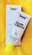 img 1 attached to Supergoop! Glowscreen Primer + Broad Spectrum Sunscreen - Protects Against Blue Light, Hydrates With Hyaluronic Acid, Vitamin B5 & Niacinamide, SPF 40 PA+++ - Instantly Adds Radiance, 1.7 Fl Oz review by Jimmy Bhat