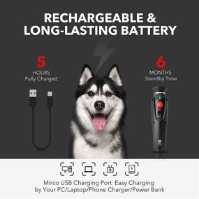 img 1 attached to 🐶 DOG CARE Anti Barking Device: Rechargeable Ultrasonic Dog Training Tool with 30FT Range and LED Indicator - Effective Behavior Aid for Outdoor and Indoor Use