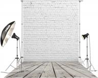 huayi 5'x10' vinyl backdrop photo studio pictures home decoration diy food background brick wood floor d-2504 logo