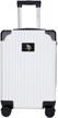premium nfl two-tone carry-on hardcase luggage spinner by denco, unisex-adult logo