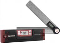 digital protractor and level gr107 by gemred - new and improved model logo