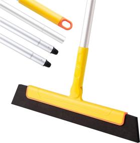 img 4 attached to Eyliden Squeegee Broom，51Inch Bathroom Cleaning Cleaning Supplies